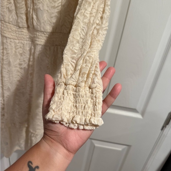 Elegant Cream Lace Dress - Torrid - Picture 3 of 5
